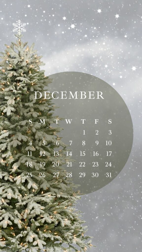 ShutEye Printable December Calendar 2022