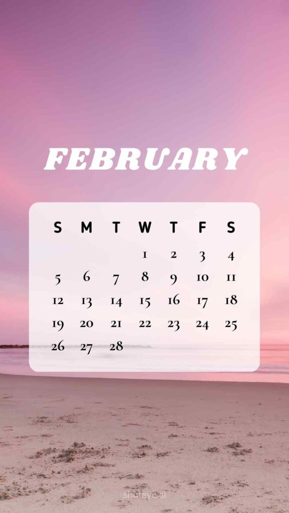 Free Printable February Calendar 2024