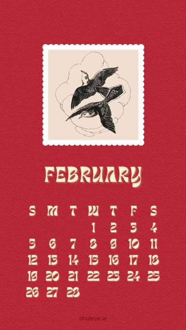 February Calendar 2024