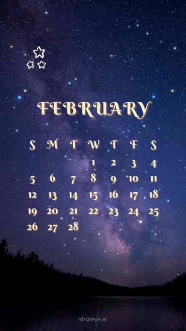 February Calendar 2024