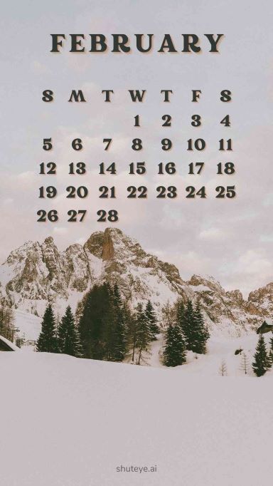 February Calendar 2024