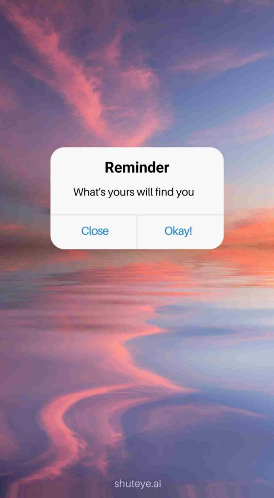 ShutEye reminder wallpapers reminder image free