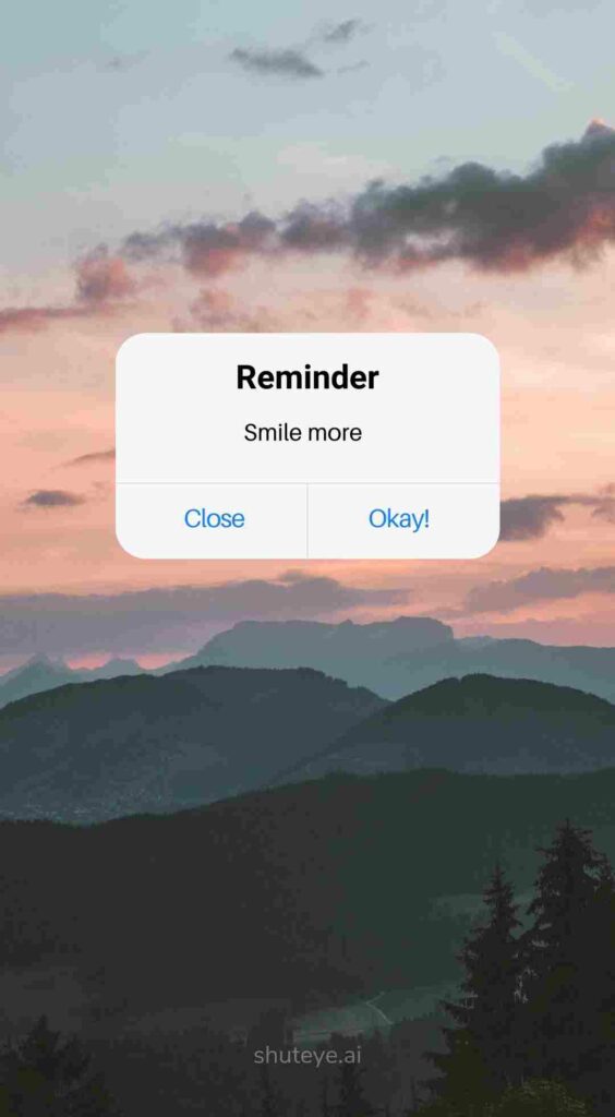 ShutEye reminder wallpapers reminder background