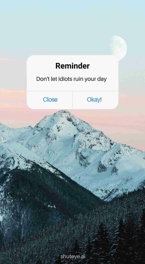 ShutEye reminder wallpapers reminder image free