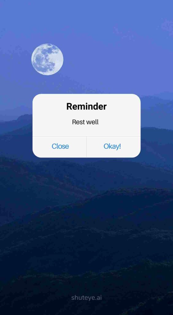 ShutEye reminder wallpapers reminder background