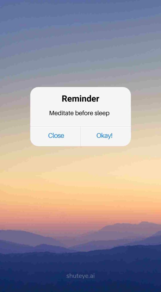 ShutEye reminder wallpapers reminder background