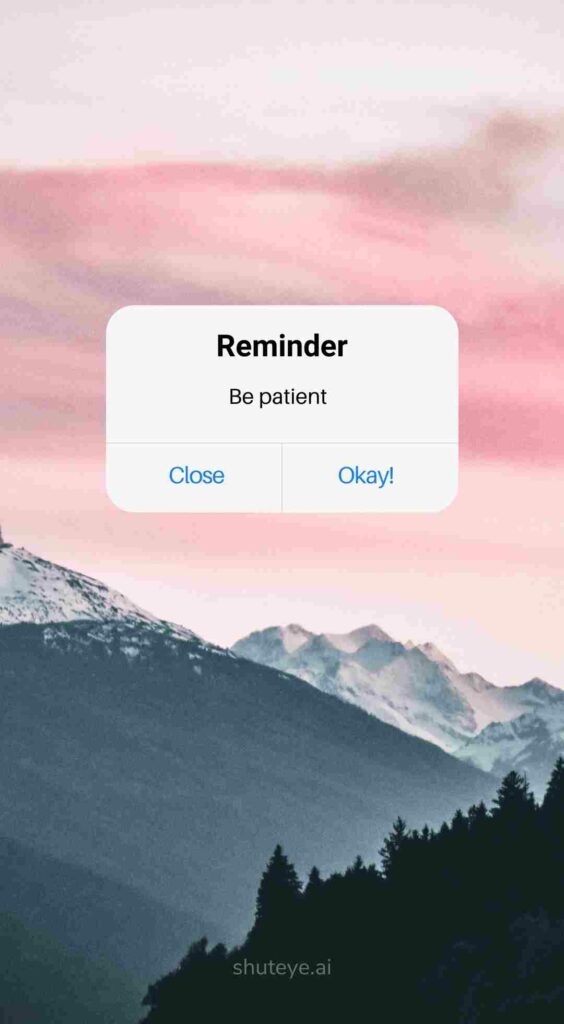 ShutEye reminder wallpapers reminder background