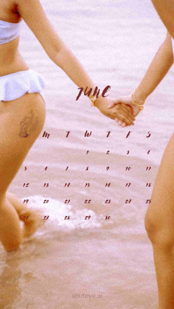 ShutEye Printable June Calendar 2024