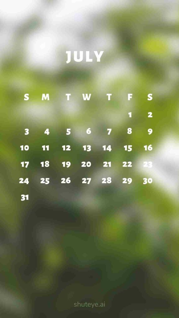 free printable calendar