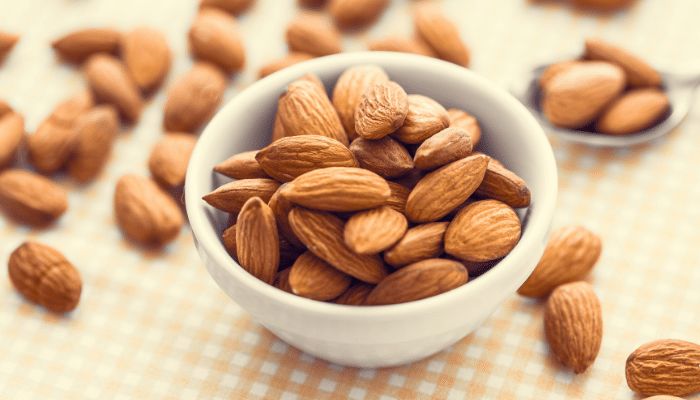 ShutEye foods with melatonin for deep sleep insomnia Almonds