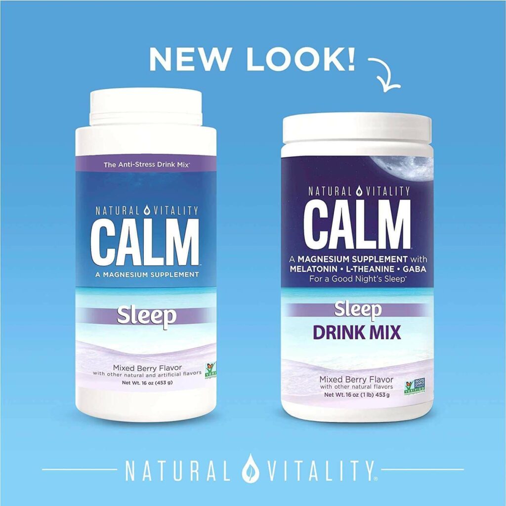 best natural sleep aids Natural Vitality Calm