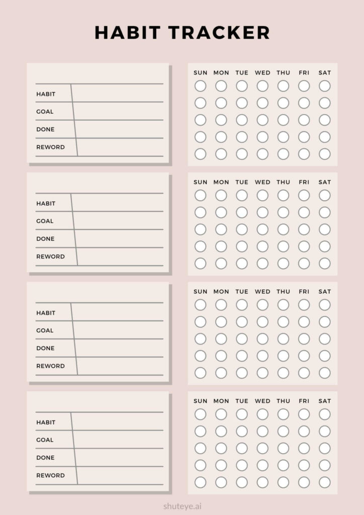 ShutEye self-care printables