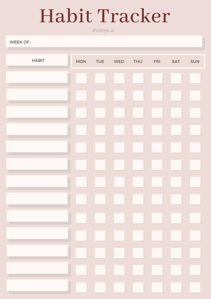 ShutEye self-care printables