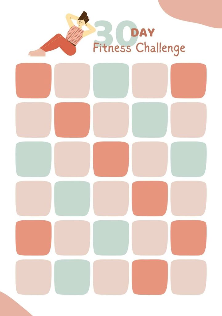 30-day fitness challenge by Shuteye