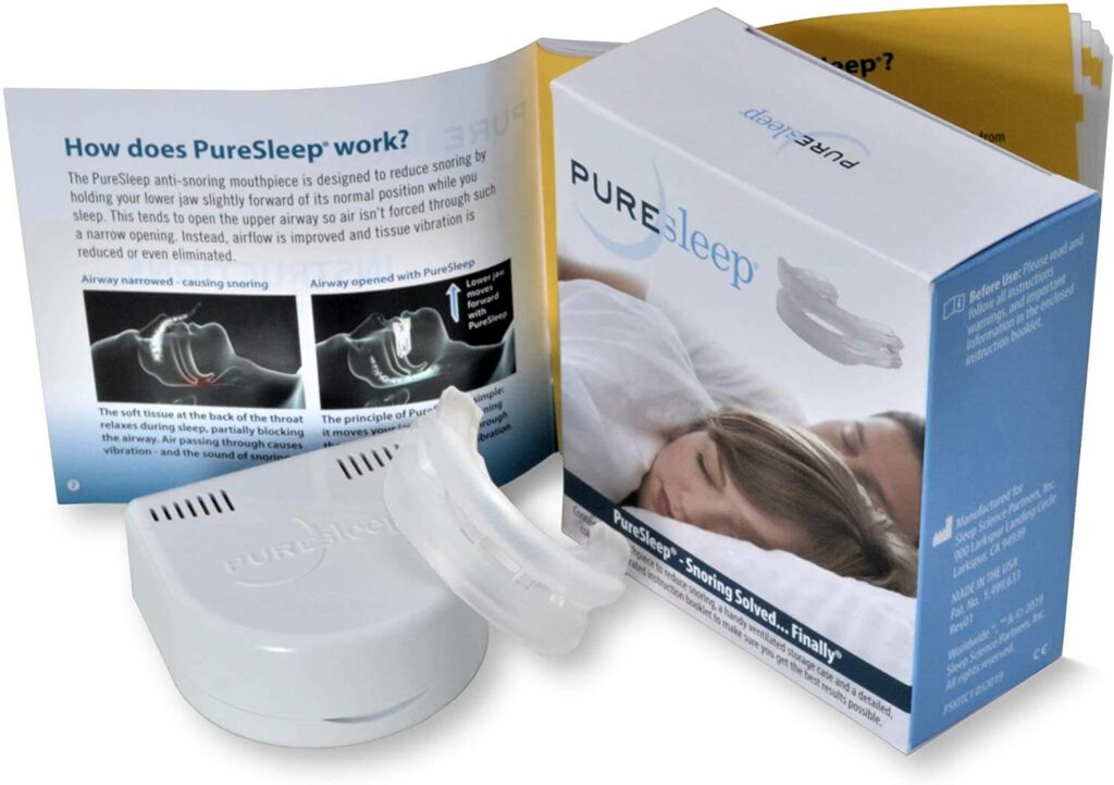 Anti-Snoring Mouthpiece. PureSleep