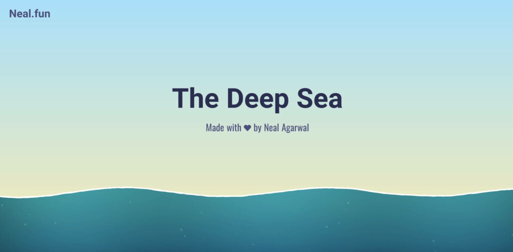 The Deep Sea