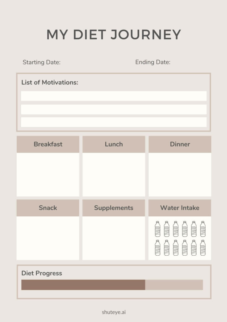 Bullet Journal Fitness Tracker Ideas for Self-Improvement