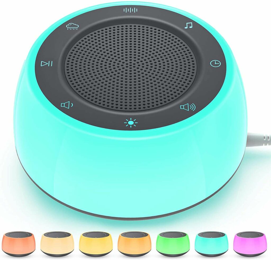 Jack & Rose white noise machine vs app