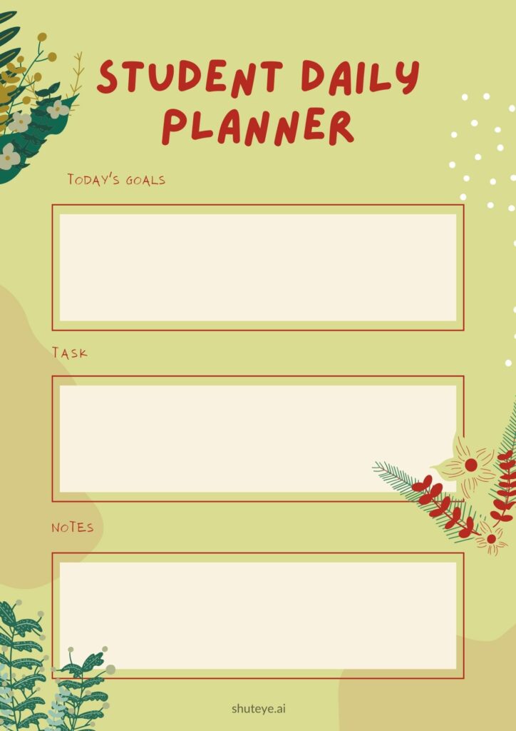 Best Free Student Digital Planner Templates for 2022