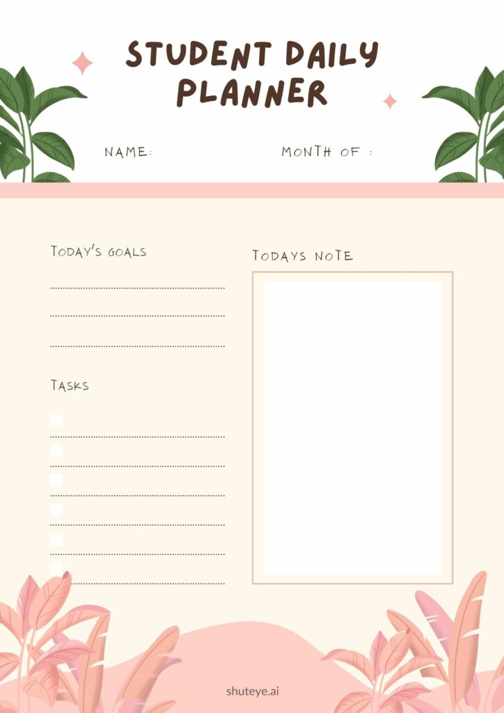 Best Free Student Digital Planner Templates for 2022