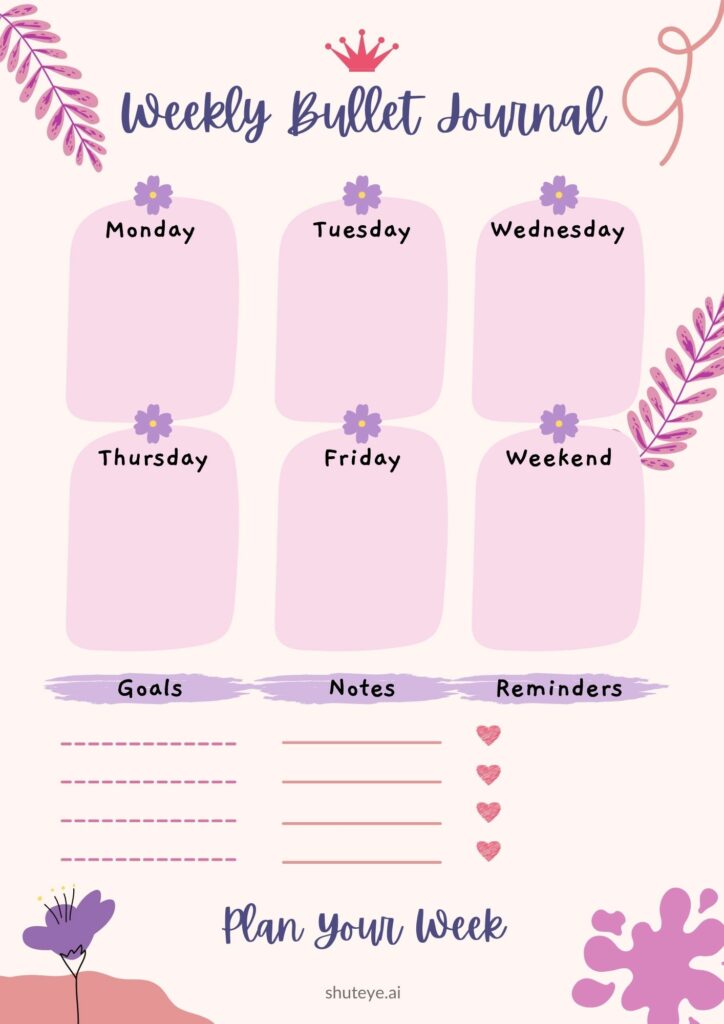 Inspiring Bullet Journal Weekly Spread Ideas to Try Today