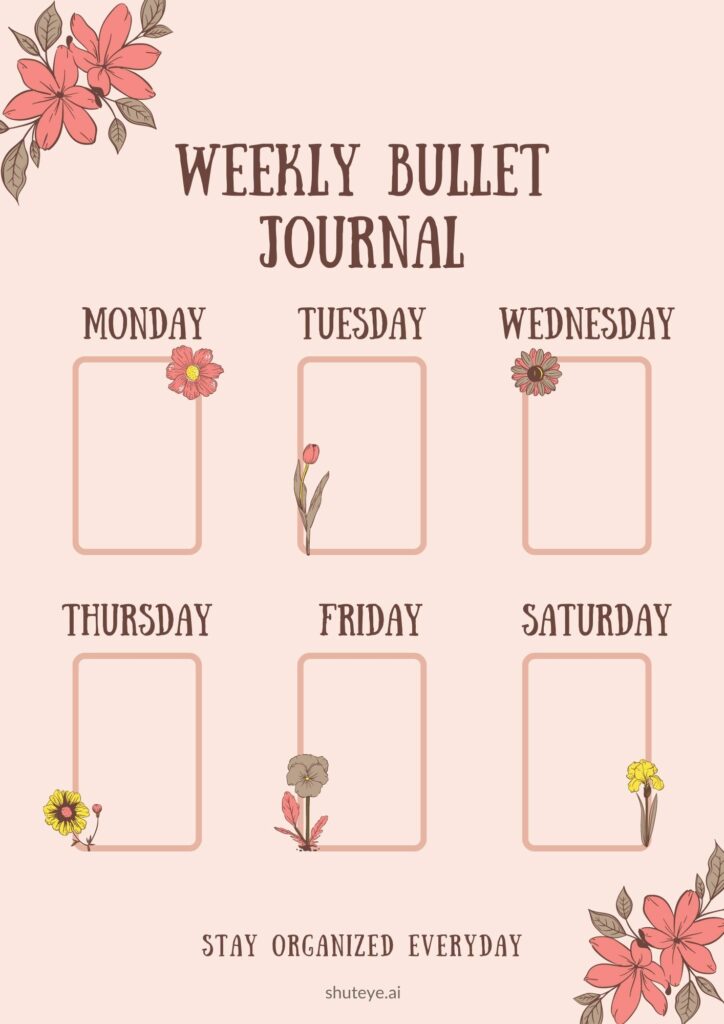 Inspiring Bullet Journal Weekly Spread Ideas to Try Today