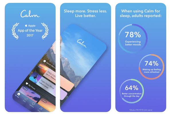 Calm 
best sleep app