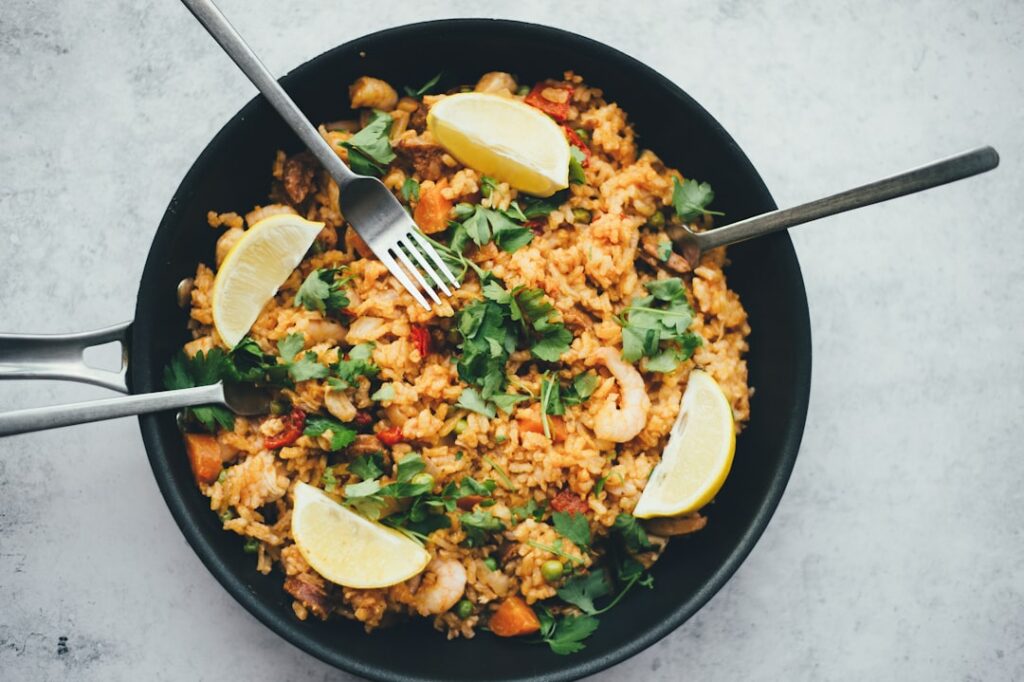 fried rice bowl - circadian rhythm  fasting