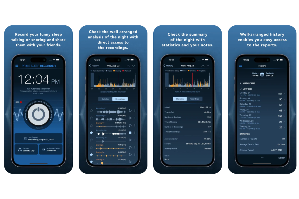 prime sleep recorder
sleep talk recording app